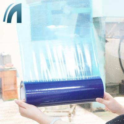 China Wuxi ShengFa moisture-proof blue transparent window glass surface protective film for sale