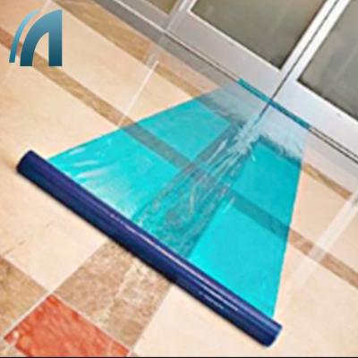 China Custom Color Blue moisture proof pe china manufacturer protective film for hard surface marble floor for sale