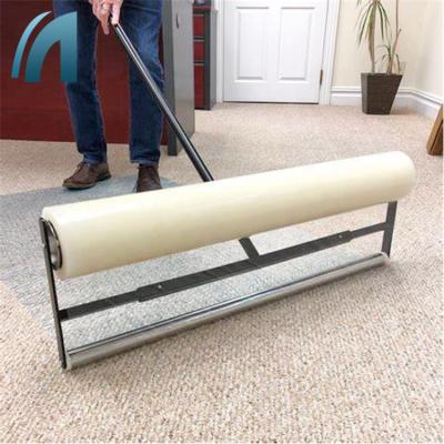 China High Moisture Proof Anti Puncture Stick Printing Carpet Protective Film Adhesive Carpet Protection Film for sale