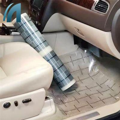 China Custom Self-adhesive Transparent Pe Car Anti-dust Protector Film Moisture-Proof Mat for sale