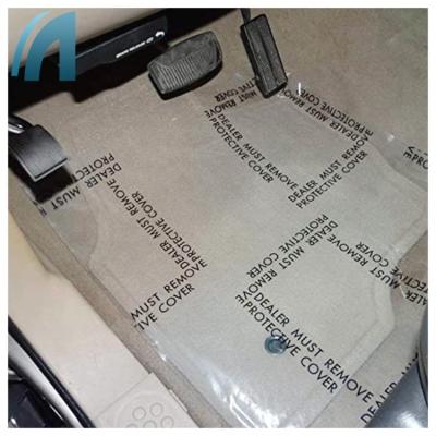 China Wuxi ShengFa Moisture Proof Temporary Transparent Clear Adhesive Film For Auto Carpet Protection Film for sale