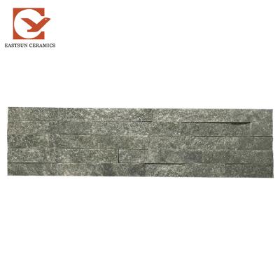 China Split Pile Interior 100% Nature And Stone Cheap Natural Slate Dry Easy Pile Veneer for sale