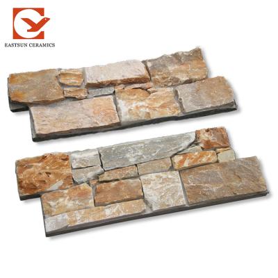 China Nature Z shape split surface surface slate erosion resistance natural antacid culture stone for sale