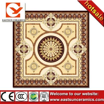 China Six In A Gold Black Gold Flooring Crystal Porcelain Floor Carpet Tiles Six In A Polished Gold Crystal Porcelain Floor Carpet Tiles 1200x1200 for sale