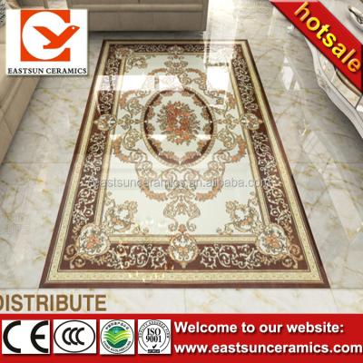 China 1200x1200mm Commercial Vinyl Carpet Tile 1200x1200mm Decorative Rubber Backing Tile for sale