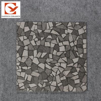 China Rustic Tiles 600x600 mm Non Slip Geometric Pattern Glazed Ceramic Tile Rustic Design for sale