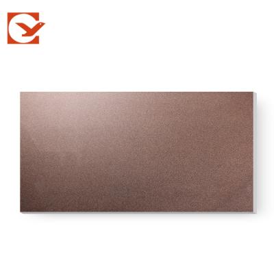 China Rustic Style Antique Matte Look Cement Look Brown Mexican Porcelain Bathroom Floor Tile for sale