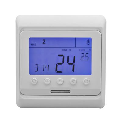 China Modern Modern Programmable Thermostat for Hotel Electric Warm Floor Heating System Temperature Controller Thermostatic Mixing Valve for sale