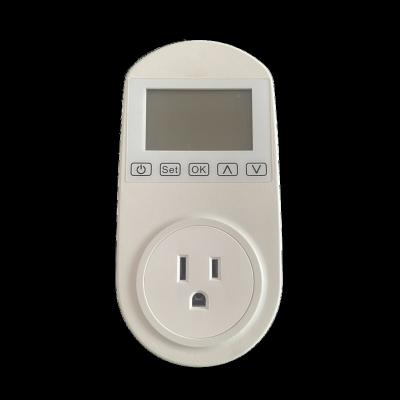 China Modern The Latest High Quality Programmable Smart Wall Plug Thermostat With LCD Display Heating Thermostat for sale