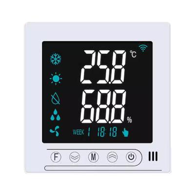 China Modern High Quality Air Conditioning Refrigeration Ventilation Heating Thermostat Adjustable Temperature And Humidity Controller for sale