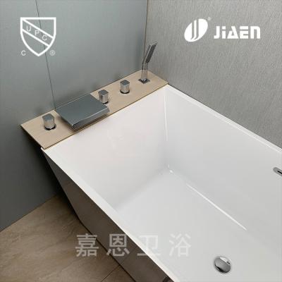 China Without Slide Bar 2022 Bathroom 4 Holes Luxury Bathtub Faucet For Washroom Basin Water Mixer Tap Faucet for sale