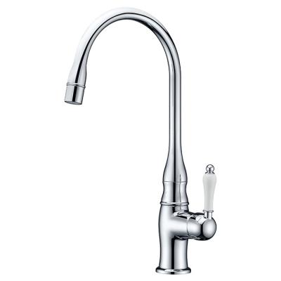 China Two 360 Degree Thermostatic Kitchen Faucets New Swivel Basin Faucet Induction Faucet 3 Functions Brass Kitchen Faucet for sale