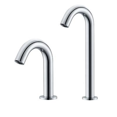 China Automatic Inductive Faucet Mixer Tap Brass Metered Wash Sensor Faucet Basin Mixer for sale