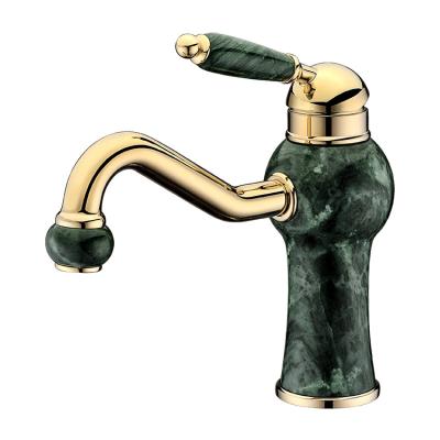 China JIAEN Thermostatic Faucets Cold and Hot Water Mixer Waterfall Outlet Basin Mixer Single Handle Bathroom Water Faucet for sale