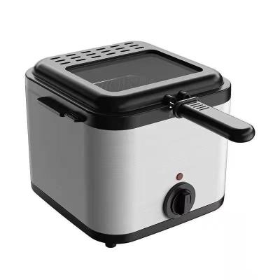 China Commercial Air Fryer 2.5L Oil Free Cooker For Baking Healthy Deep Fryer/ Steak Chicken Pan Electric Deep Fryer for sale