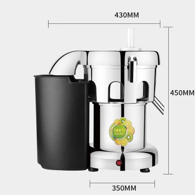 China Commercial High Level Products Stainless Steel Cold Press Juice Extractor Commercial Fruit Slow Juicer/ for sale