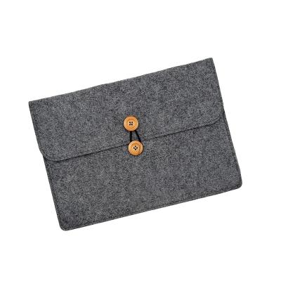 China Toy Wholesale Educational Low Cost Cover Device Tablet Wool Felt Laptop Flat Pouch for sale