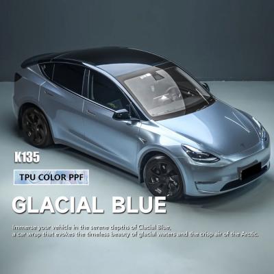 China K135 Glacial Blue TPU Car Color Paint Protection Film Full Body Color Ppf Film for sale