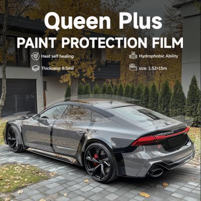 China Queen Plus Instant Self Healing Car Protection Film Transparent Anti Scratch PPF Wrap for sale