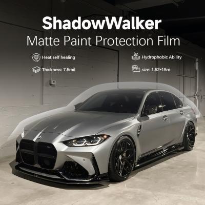 China ShadowWalker Veículo TPU Matte PPF Wrap Clear Shrink Wrap Film para farol à venda