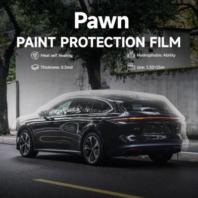 Chine Le TPH Gloss PPF, film de protection de peinture automatique, clair, auto-guérison holographique, 7,5 millimètres. à vendre