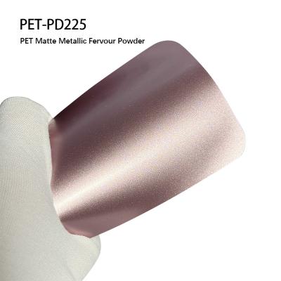 China PET-PD225 PET Car Matte Wrap Film Metallic Fervour Powder Nano Ceramic Film for sale