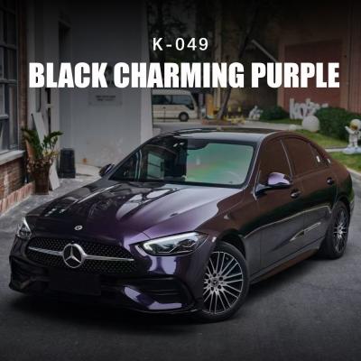 China Película de protección de pintura de color TPU morado negro Smart 7.5mil para coches K-049 en venta