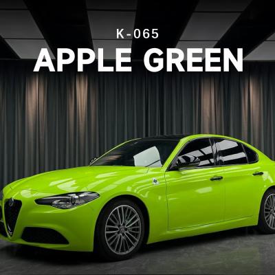 China Apple Green TPU Color Protección de la pintura de automóviles pegatina 7.5mil Para el vehículo personalizado K-065 en venta