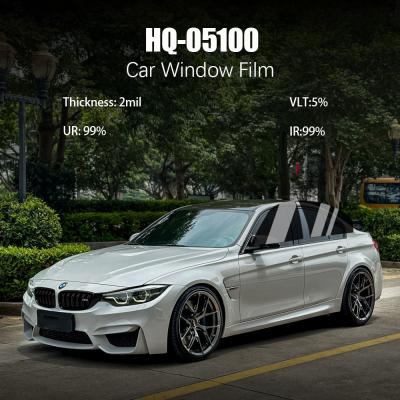 China HQ-05100 Aesthetics Car Window Tint Film Self Adhesive Customized for sale