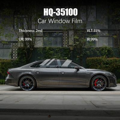 China HQ-35100 IR 99% UR 99% Automotive Window Film voor optimale warmteafstoting en energie-efficiëntie Te koop