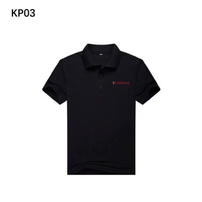 China KP03 Unisex Black T-Shirt Car Film Tool With KOOFILM Logo Availablein M L XL 2XL 3XL OEM for sale