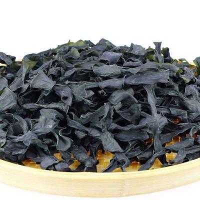 China Dried Edible Dried Seaweed , Abundant Minerals Seafood Dried Wakame Cut For Miso Soup for sale