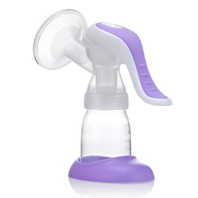 China 2 Phase Manual Expressing Hand Suction Pump Hand Breast Pump BPA Free Expressing Milk for sale