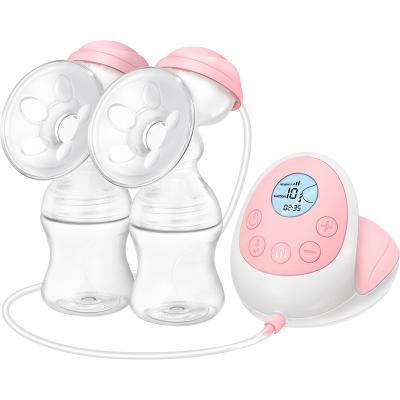 China BPA Free Mother and Child Equipment Silent Breast Pump Baby Breastfeeding Pump Electric Battery Operated Breast Pump for sale