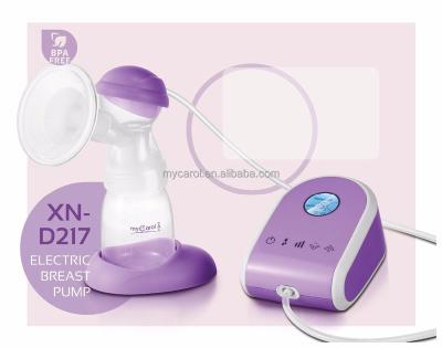 China BPA Free Baby Milk Feeding Supplies OEM Electric Breast Massager Battery Operated Pump for sale