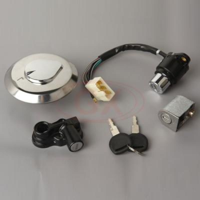 China After market replace CBT125 motorcycle lock set fuel tank lock set for sale