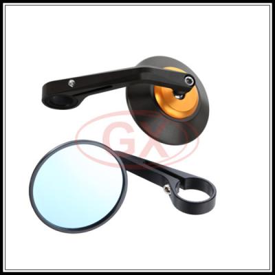 China Motorcycle CNC Aluminum Universal Side Mirror Back View Mirror Two Color with screw for sale