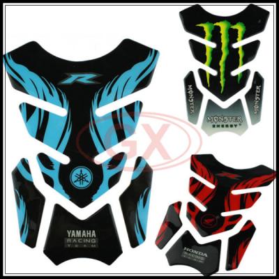 China Motorcross Fuel Tank Pads Sticker Motorcycle Fish Bone Sticker Oil Tank Pads for sale