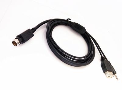 China NEW Audio C-35USB 5 Ft USB 5 Volt Charging/Aux Minidin To 3.5mm Audio Cable for sale