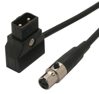 China 0.6M D-Tap Male to (Tinny) MINI XLR 4pin cable for VFM 5.6