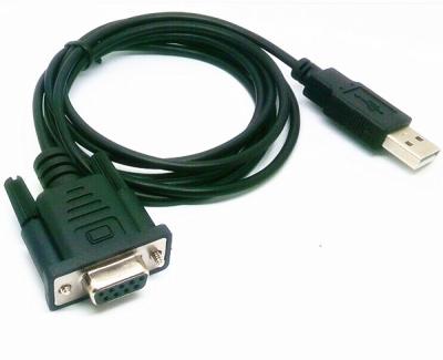 China USB 2.0 A male to RS232/DB9/DE9 female connecting programing cable for sale