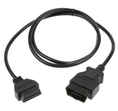 China ELM327 OBD2 16 Pin Male To Female CABLE, J1962M to J1962F, OBD II Extension Cable for sale