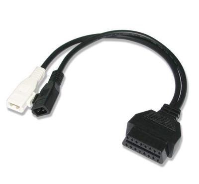 China OBD female to AUDI 2+2 Cable, Audi 2M/2M to J1962F cable for sale