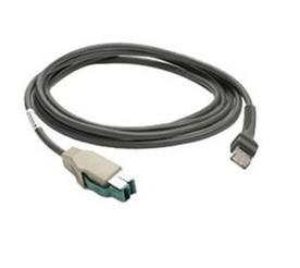 China CBA-U03-S07ZAR Straight 12V powered USB to RJ45 10P10C Cable for LS3408 LS9203 LS1203 for sale