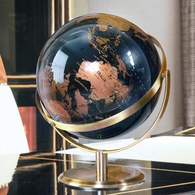 China Multilingual globes of minimalist creative home decoration world globe geography desk decoration ornaments for sale