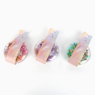 China LANTIAN Wholesale Home Factory Office School Paper Clip Set Colorful Paper Clip Push Pins Thumbtacks Binder ClipsStationery Places for sale