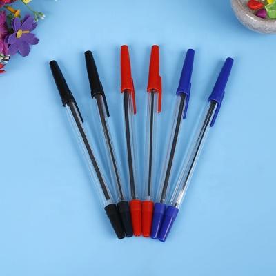 China office & School Pen Custom logo promotional wholesale low price cheap crystal plastic ball pen for sale