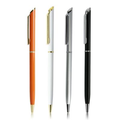 China Gifts For Women Custom Metal Pen Engraved Logo Gifts Ballpen With Good Writing for sale