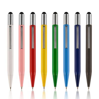 China office & School Pen Kailong Candy Colors Stylus New Pens Screen Touch Metal Ball Pens Custom Logo for sale