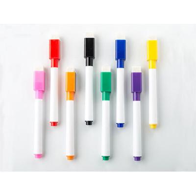 China Whiteboard Explosive Erasable Marker Template Blackboard Drawing White Marker Pen For Kids for sale